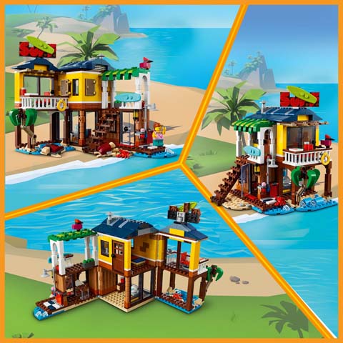 La casa Surfera de Lego (31118)